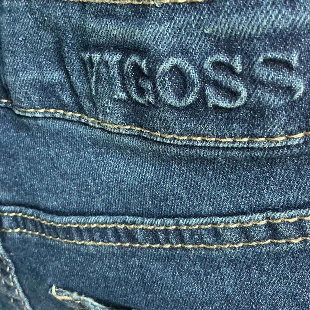 Vigoss Navy Cargo Wide Leg Teenager Girls Jeans Size 8 NWT - Picture 4 of 5